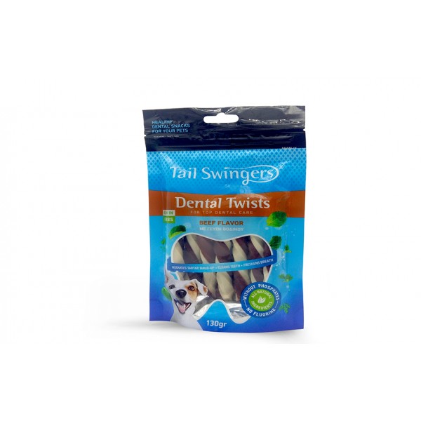 Pet Interest - Dental Snacks Milk Twisters (ΒΟΔΙΝΟ) Σκύλος